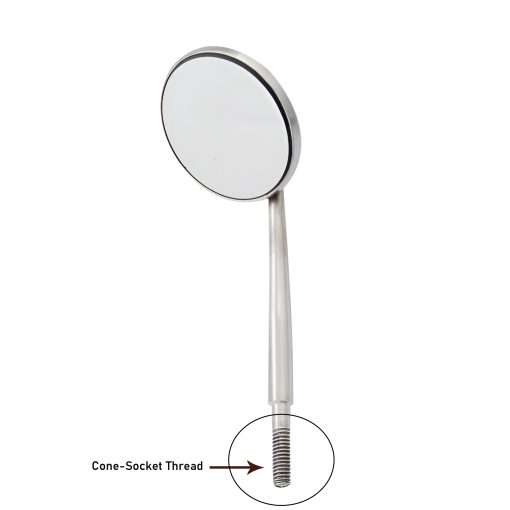 Mouth mirror Cone-Socket Front-Surface no.5