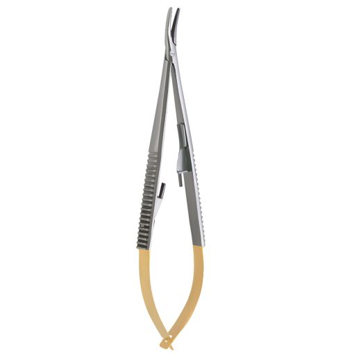 Needle Holder Castroviejo Curved TC 14cm