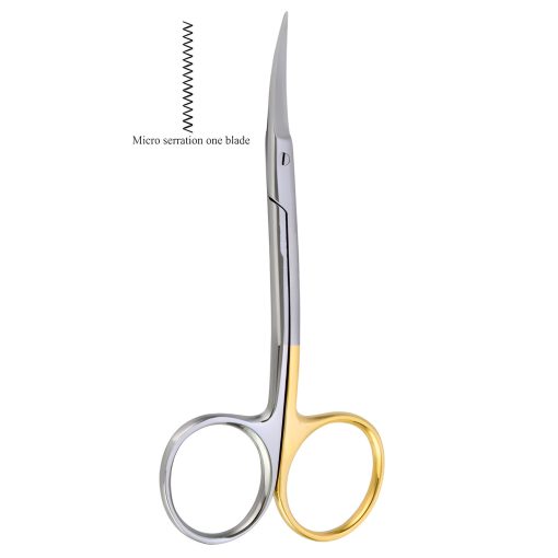Super Cut La-Grange scissor Double Curved TC 11.5cm