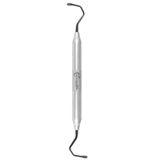 Sinus curette Fig.2 3,5mm/3,5mm BLACK TITANIUM OXIDE coating