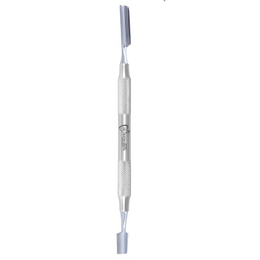 Double spoon for bone material
