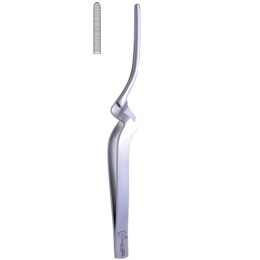 Articulation paper forceps Miller Curved 16cm