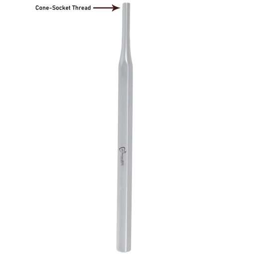 Hollow Mirror Handle 8mm Cone-Socket Thread