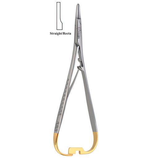 Ryder Needle Holder Mathieu Straight Fine tip 1.5mm TC 14cm